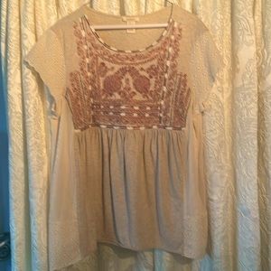 Gently worn Sundance top